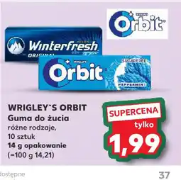Kaufland Guma do żucia Wrigley's Orbit oferta