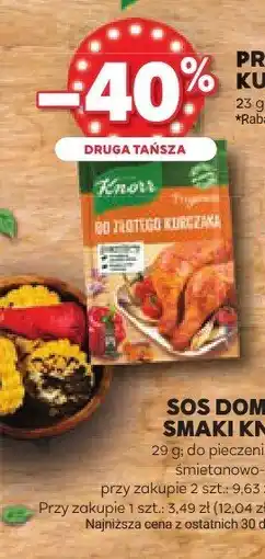 Stokrotka Przyprawa do złotego kurczaka Knorr -40% oferta