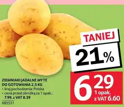 Selgros Ziemniaki jadalne myte Selgros oferta