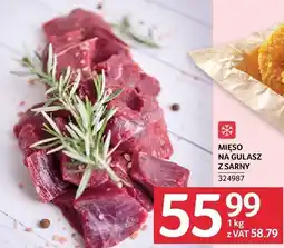 Selgros Mięso na gulasz z sarny Selgros oferta