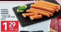 Selgros Parówki z łososia wędzone Selgros oferta