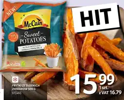 Selgros Frytki ze słodkich ziemniaków McCain oferta