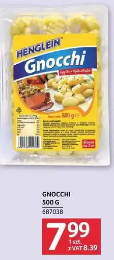 Selgros Makaron gnocchi Henglein oferta