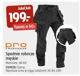Jula Spodnie robocze męskie Pro Workwear oferta