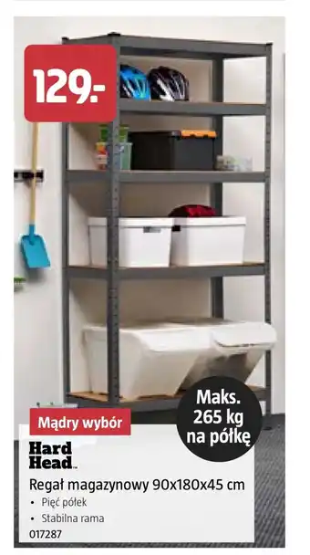 Jula Regał magazynowy Hard Head oferta