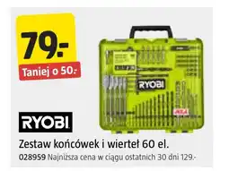 Jula Zestaw wierteł Ryobi oferta
