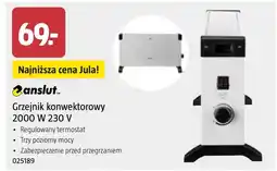 Jula Grzejnik elektryczny Anslut oferta