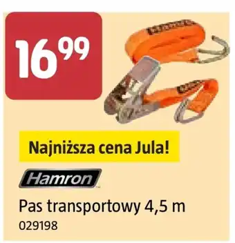 Jula Pas transportowy Hamron oferta
