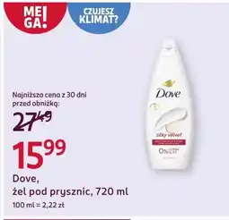 Rossmann Żel pod prysznic Dove oferta