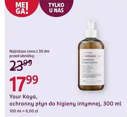 Rossmann Płyn do higieny intymnej Your KAYA oferta