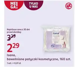 Rossmann Patyczki kosmetyczne Isana oferta