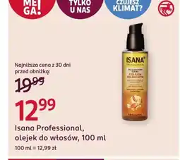 Rossmann Olejek do włosów Isana oferta