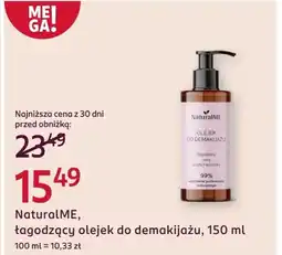 Rossmann Olejek do demakijażu NaturalME oferta