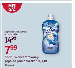Rossmann Płyn do płukania tkanin Sofin oferta