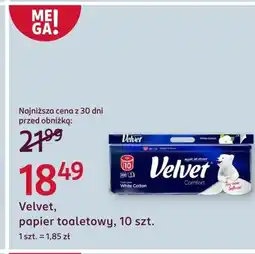 Rossmann Papier toaletowy Velvet oferta