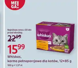 Rossmann Karma dla kota Whiskas oferta