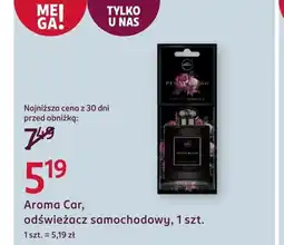 Rossmann Odświeżacz samochodowy Aroma oferta