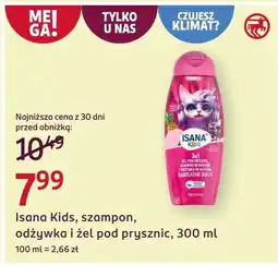Rossmann Żel pod prysznic Isana oferta