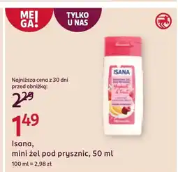 Rossmann Żel pod prysznic Isana oferta