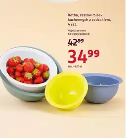 Rossmann Zestaw misek Rotho oferta