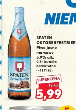 Kaufland Piwo Spaten oferta