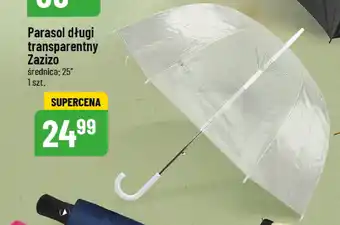 Polomarket Parasol długi transparentny Zazizo oferta