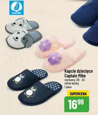 Polomarket Kapcie dziecięce Captain Mike oferta