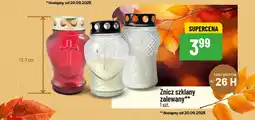Polomarket Znicz szklany zalewany oferta