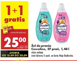 Biedronka Żel do prania Coccolino oferta