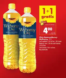 Biedronka Olej słonecznikowy Wyborny oferta