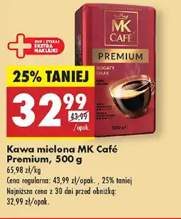 Biedronka Kawa mielona MK Café Premium oferta