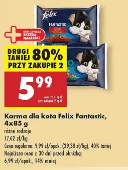 Biedronka Karma dla kota Felix Fantastic oferta