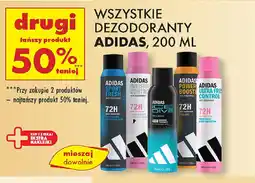 Biedronka Wszystkie dezodoranty adidas oferta