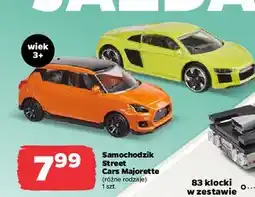 Netto Samochody street cars Majorette oferta