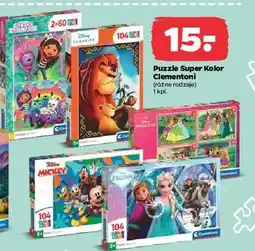 Netto Puzzle 2x 60 el. domek gabi Clementoni oferta