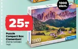Netto Puzzle 1000 elementów Clementoni oferta