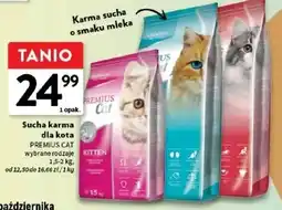 Intermarche Karma dla kota o smaku mleka Premius Cat oferta