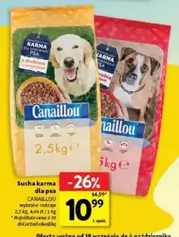 Intermarche Karma dla psa wołowina i drób Canaillou oferta