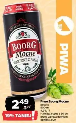 Netto Piwo Borg Mocne oferta