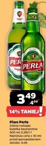 Netto Piwo Perła oferta