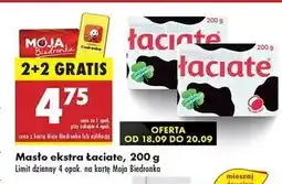 Biedronka Masło ekstra Łaciate oferta
