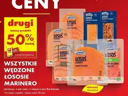 Biedronka Łosoś wędzony na ciepło w pieprzu Marinero oferta
