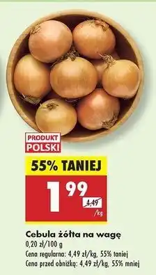 Biedronka Cebula żółta polska oferta