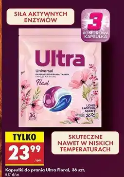 Biedronka Kapsułki do prania uniwersalne floral Ultra oferta