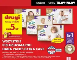 Biedronka Pieluszki dla dzieci junior Dada Extra Care oferta