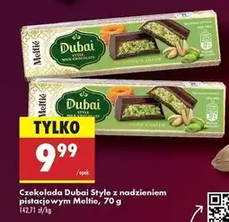 Biedronka Czekolada dubai style Meltie oferta
