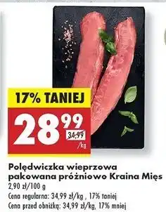 Biedronka Polędwiczka wieprzowa Kraina Mięs oferta