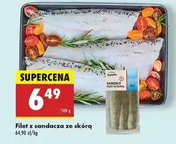 Biedronka Sandacz filet Targ Rybny Lidla oferta