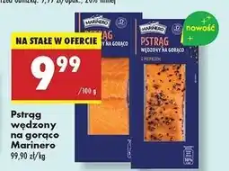 Biedronka Pstrąg tęczowy łososiowy wędzony Marinero oferta