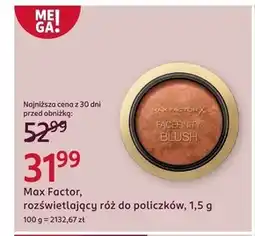 Rossmann Róż do policzków Max Factor oferta